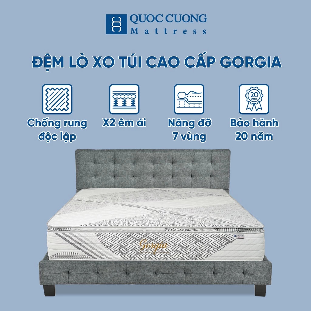 Đệm Gorgia 28cm