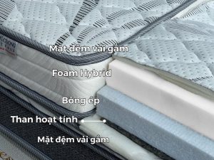 Đệm foam cao cấp I-luxy