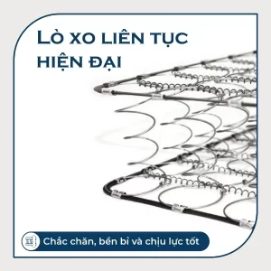 Đệm Lò Xo Liên Kết oneclasses với hệ thống lò xo liên kết hiện đại