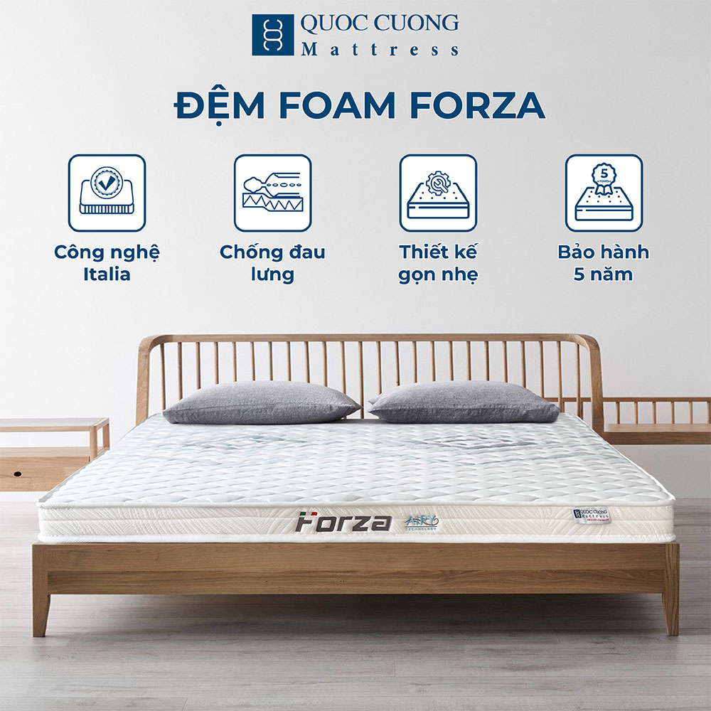 Đệm Foam Forza 12cm