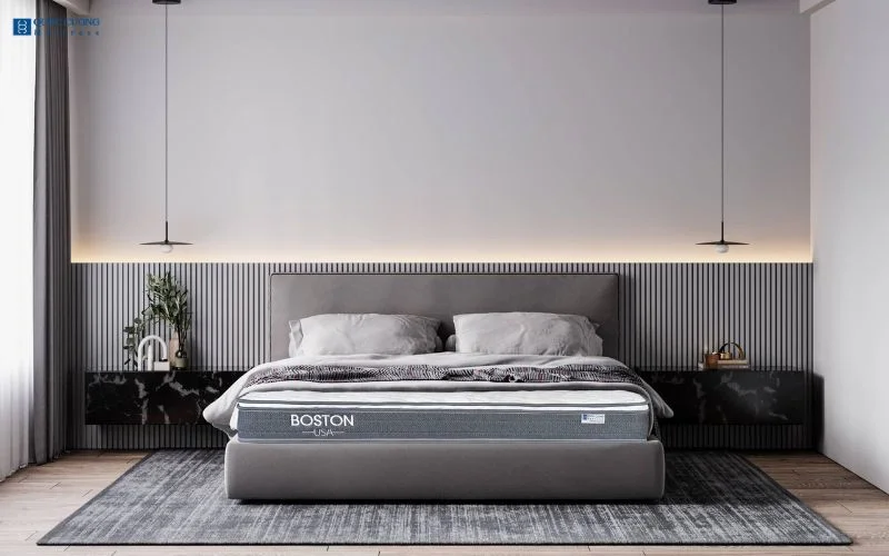 Đệm Lò Xo Túi Độc Lập Boston 18cm - Hỗ trợ trị liệu cơ thể