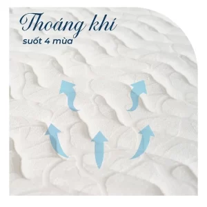 Đệm lò xo cao cấp Supertop thoáng khí, sử dụng 4 mùa