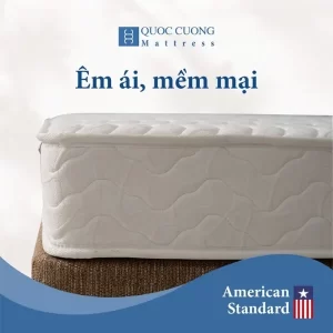 Đệm lò xo túi độc lập Hicom 19cm êm ái, mềm mại, nâng niu cơ thể