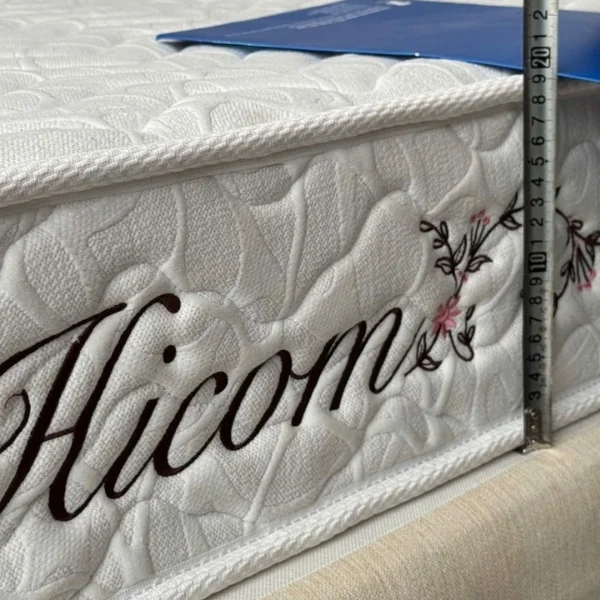 Đệm lò xo túi độc lập Hicom 19cm thiết kế bề thế, sang trọng