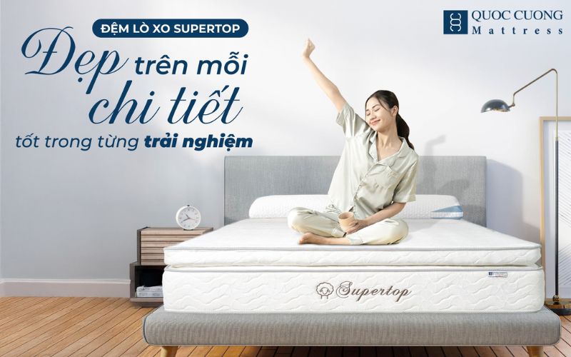 Đệm lò xo SuperTop 30cm
