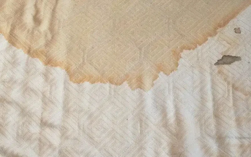 Cách tẩy vết ố vàng trên đệm