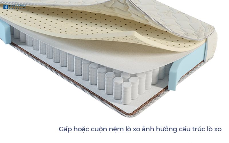 Nhược điểm của đệm lò xo gấp