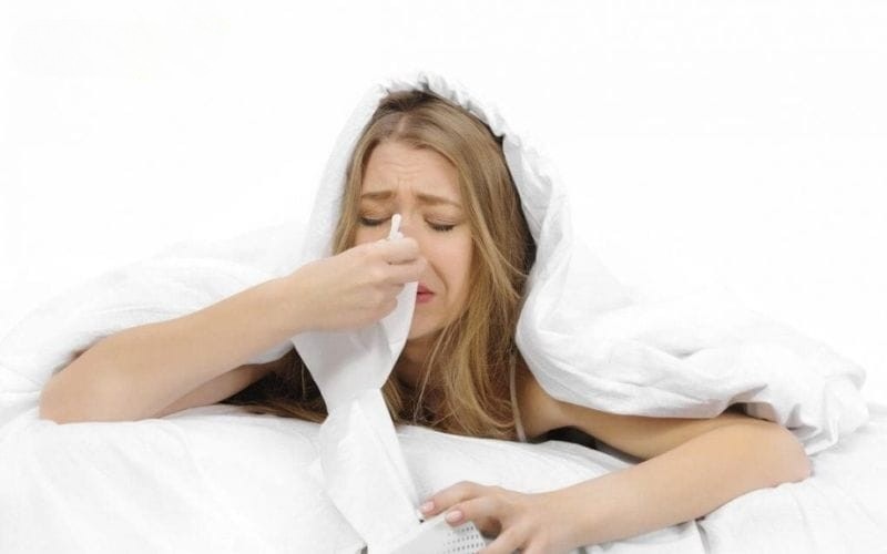 Ảnh hưởng đến hệ hô hấp