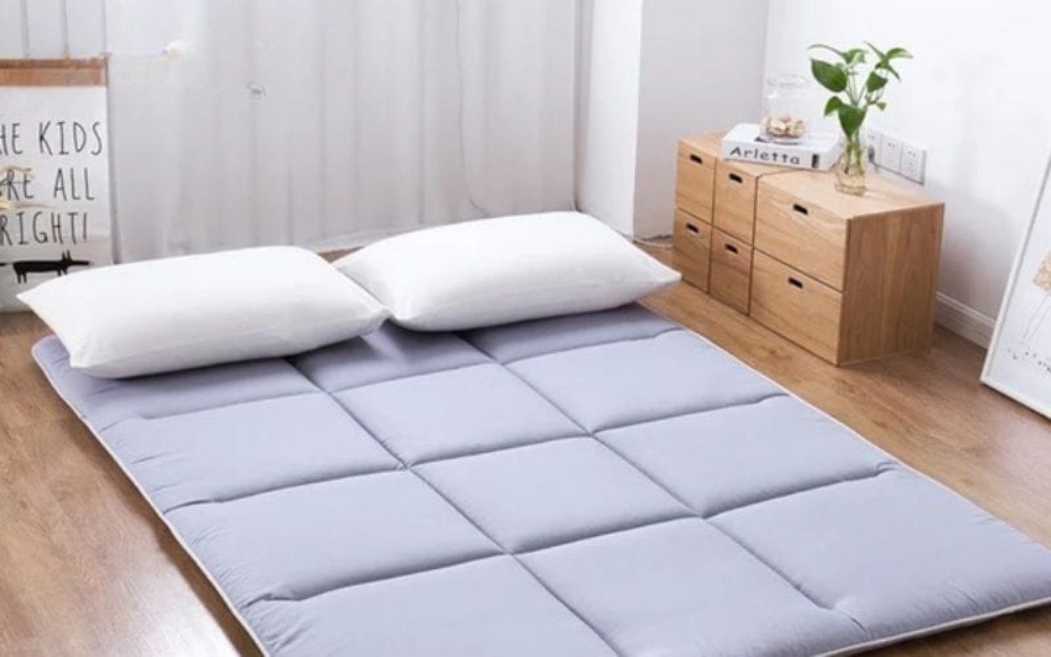 Chất liệu đệm nằm đất an toàn